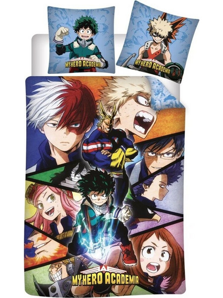 My Hero Academy microfibre duvet cover bed 90cm