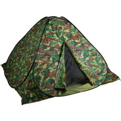 Pop Up Σκηνή Camping 4 Ατόμων/Προστασία από Ελαφριά Βροχή Αυτόματη 230x230x150εκ Παραλλαγή