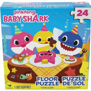 Παιδικό Puzzle Spin Master Δαπέδου Pinkfong Baby Shark 24 Κομμάτια