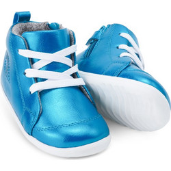 Bobux Step Up Παιδικά Μποτάκια Μπλε με Φερμουάρ Alley-Oop 731501