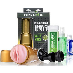 Fleshlight Pink Lady Stamina Training Unit Value Pack Pocket Pussy & Sleeve Αυνανιστήρι