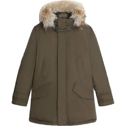 Woolrich Ανδρικό Μπουφάν Χειμωνιάτικο Παρκά Καφέ CFWOOU0486MRUT0001-DAG