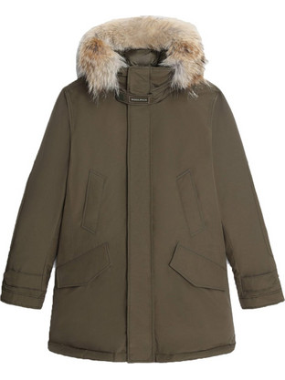 Woolrich Ανδρικό Μπουφάν Χειμωνιάτικο Παρκά Καφέ CFWOOU0486MRUT0001-DAG