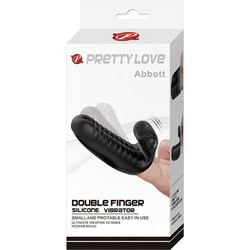 Pretty Love Abbott Δονητής Δακτύλου 9.4cm Μαύρος