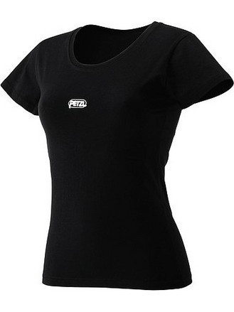 Petzl Cotton T-shirt Eve Black Women's S