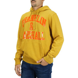 Franklin & Marshall Ανδρικό Φούτερ Fleece με Κουκούλα & Τσέπες Ταμπά JM5010.000.2004P01-406
