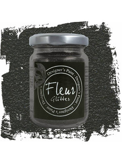 Fleur Glitter Black 90gr