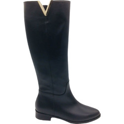 Μπότες UTOPIA U56-204 BLACK LEATHER