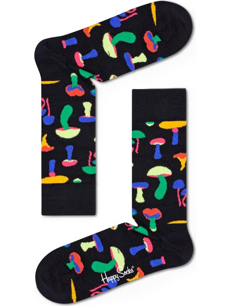Happy Socks Ανδρικές Κάλτσες Μαύρες MMU01-9300