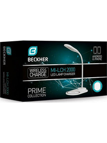 Φωτιστικό γραφείου Beckher MI-LCH 2000 & Ασύρματη Φόρτιση White