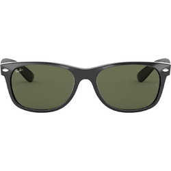 Ray-Ban RB2132 901L Ανδρικά Γυαλιά Ηλίου Τετράγωνα Κοκάλινα Μαύρα με Μαύρο Polarized Φακό