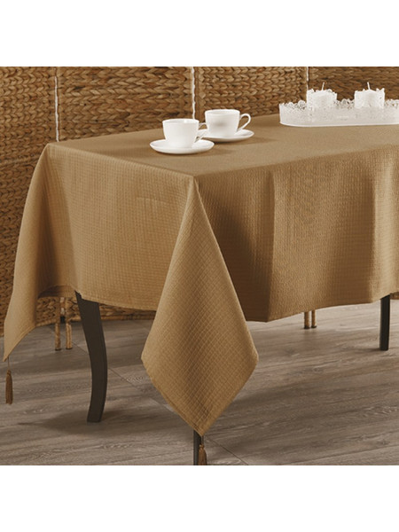 Τραπεζομάντηλο (140x180) Whitegg Z085/2 Ocher
