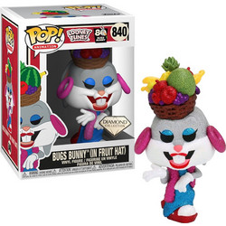 Funko Pop! Animation Looney Tunes 840 Bugs Bunny In Fruit Hat Diamond Collection