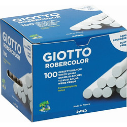 Κιμωλίες Giotto Λευκές σε Κουτί 100 τεμάχια
