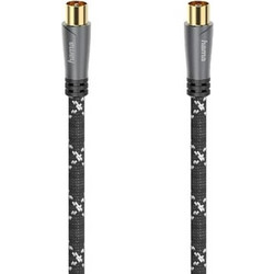 Hama Καλώδιο Κεραίας Coax Male to Coax Female 3m Black 205071