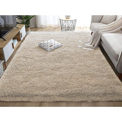 Γαρύφαλλο Fluffie Χαλί Ορθογώνιο 140x200cm Μπεζ