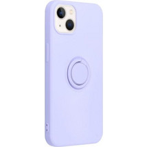 Forcell Silicone Ring Back Cover Violet (iPhone 13 mini)