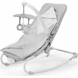 Kinderkraft Felio 2 in 1 Ηλεκτρικό Relax Μωρού Κούνια με Μουσική & Δόνηση έως 9kg Γκρι