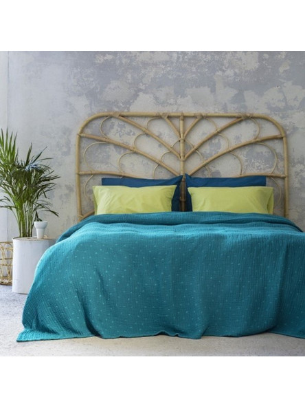 Κουβέρτα Πικέ Υπέρδιπλη Balmy Blue Nima Home Μπλε 230x250