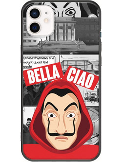 Θήκη La Casa De Papel iPhone 12 mini Black TPU (Μαύρη Σιλικόνη)