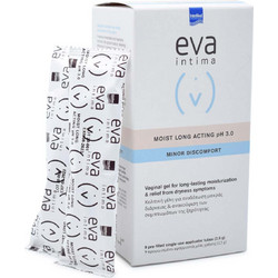InterMed Eva Intima Moist Long Acting Gel pH 3.0 Γέλη Ενυδατική 9τμχ