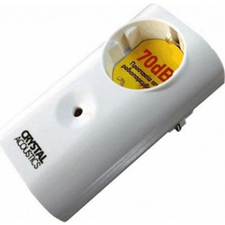 Μονόπριζο Ασφαλείας Crystal Audio CP1-1300-70W Λευκό