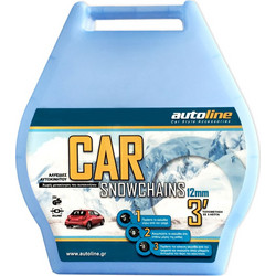 Autoline Pure No 40 Αντιολισθητικές Αλυσίδες Χιονιού με Πάχος 12mm για Επιβατικό 2τμχ