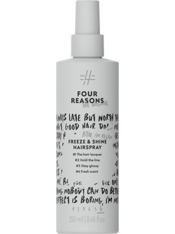 Four Reasons Original Freeze & Shine Λακ Μαλλιών για Λάμψη Πολύ Δυνατό Κράτημα 250ml