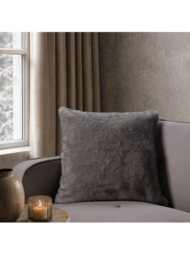 Διακοσμητική Μαξιλαροθήκη Fox 11 Grey - 50x50cm με γέμιση