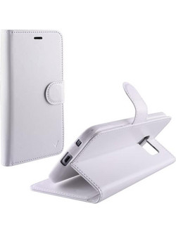 Volte-Tel Leather TPU Book Stand Θήκη White (Huawei P9 Lite)