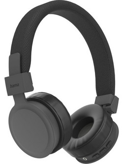 Hama Freedom Lit Ασύρματα Bluetooth Ακουστικά On Ear Μαύρα