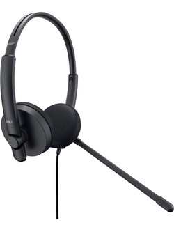 Dell WH1022 On Ear Ακουστικά Υπολογιστή με Μικρόφωνο & 3.5mm Jack
