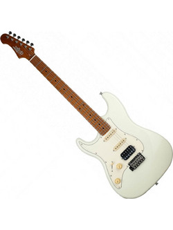 Jet Guitars JS400 HSS Stratocaster Olympic White Left Handed