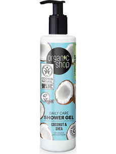 Natura Siberica Organic Shop Coconut & Shea Αφρόλουτρο σε Gel 280ml