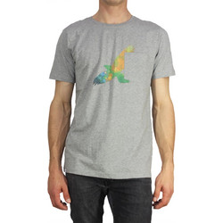 Wesc ανδρικό t-shirt Egor γκρι μελανζέ με τσεπάκι 161we-00311
