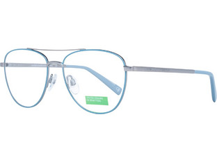 Benetton BE3003 649 Γυναικείος Σκελετός Γυαλιών Οράσεως Μεταλλικός Μπλε