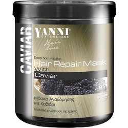 Yanni Extensions Caviar Hair Repair Μάσκα Μαλλιών για Επανόρθωση για Ξηρά Μαλλιά 1lt