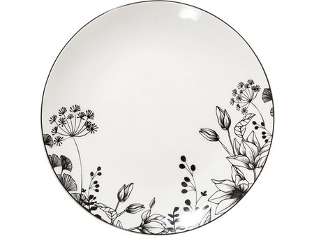 Πιάτο Φρούτου (Φ20) S-D White Floral 154846