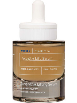 Korres Black Pine 4D Sculpt & Lift Αντιγηραντικό Serum Προσώπου για Ανάπλαση & Σύσφιξη 30ml