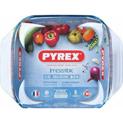 Pyrex Πυρίμαχο Γυάλινο Σκεύος Τετράγωνο 29x23cm