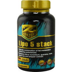 Prevent Z-Konzept Lipo 5 Stack Συμπλήρωμα Διατροφής 90 Κάψουλες