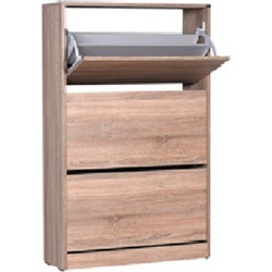 Velco Latte Παπουτσοθήκη Ξύλινη Μ73xΠ26xΥ119cm 632-3392-32