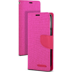 Mercury Canvas Diary Book Pink (iPhone 13 mini)