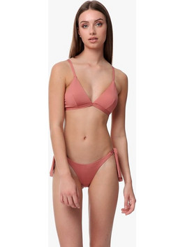 Minerva Bikini Top Τριγωνάκι Σομόν 90-9037B