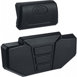 Coocase Μαξιλαράκι Πλάτης Aluminium Βαλίτσες Black