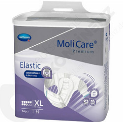 Hartmann MoliCare Premium Super Elastic XLarge Πάνες Ακράτειας 8 Σταγόνες 15τμχ