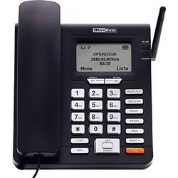 Maxcom Comfort MM28D Ενσύρματο Τηλέφωνο με Ανοιχτή Ακρόαση για Ηλικιωμένους Μαύρο