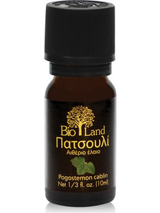 Bioland Βιολογικό Αιθέριο Έλαιο Πατσουλί 10ml