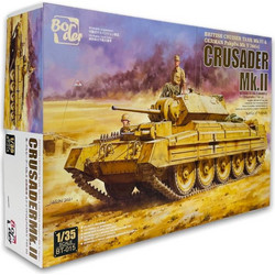 Border Model Crusader MKII Συναρμολογούμενο Πλαστικό Μοντέλο Τανκ 1:35