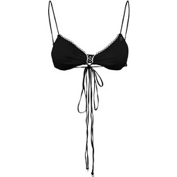 Only Lucia Bikini Top Τριγωνάκι Μαύρο 15251604